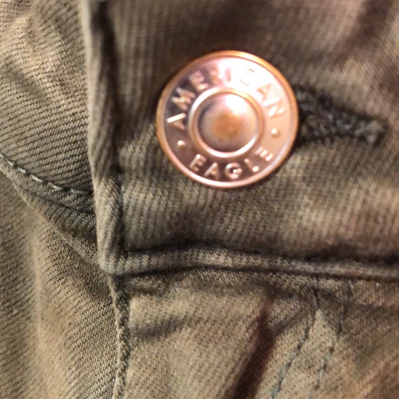 American Eagle Outfitters N(E)XT Level Stretch Camouflage Distressed Jeans US 6 - Picture 6 of 10